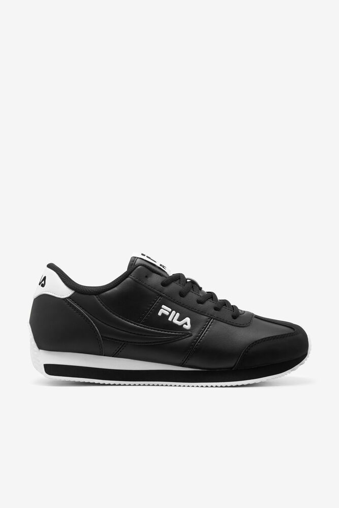 Fila Province Black Sneakers Mens - NZ 53748-ABKR